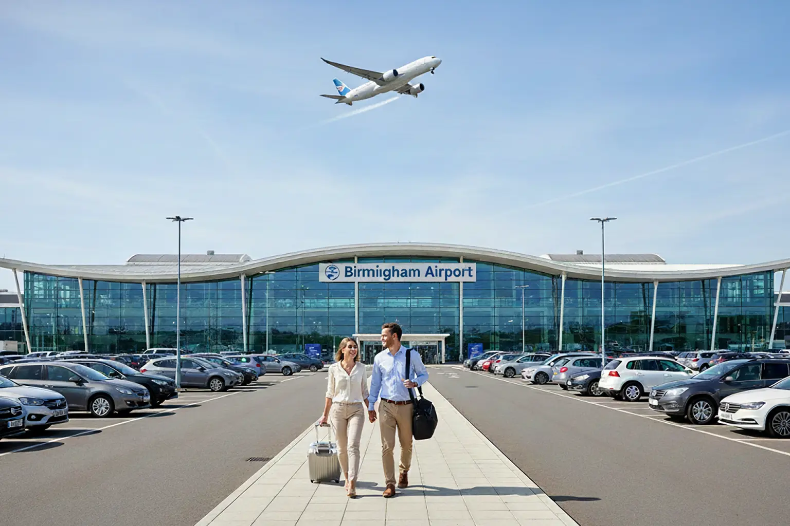 Birmingham Airport Parking Background - Compare Birmingham long stay parking and short stay parking