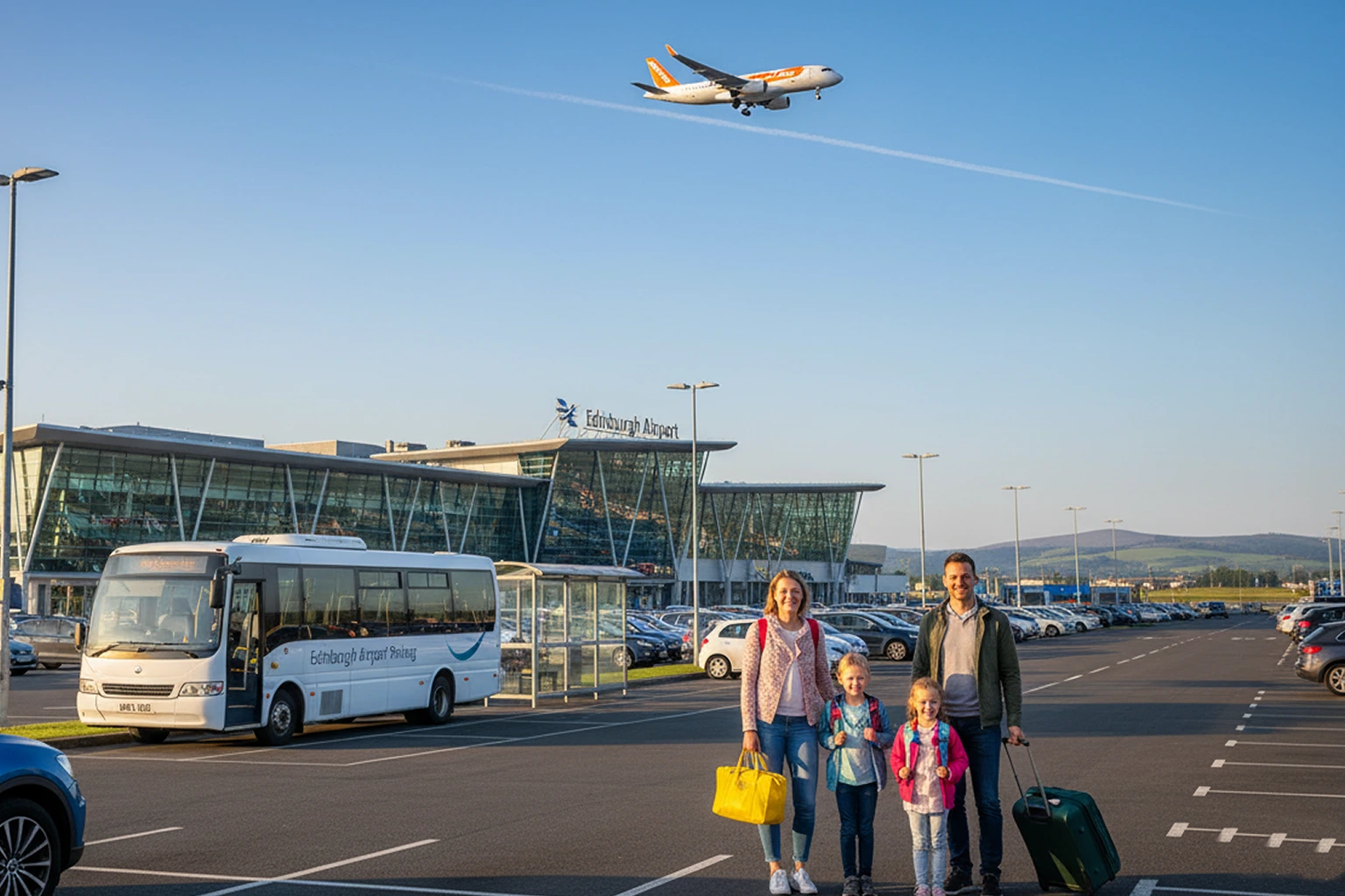 Edinburgh Airport Parking Background - Compare Edinburgh long stay parking and short stay parking