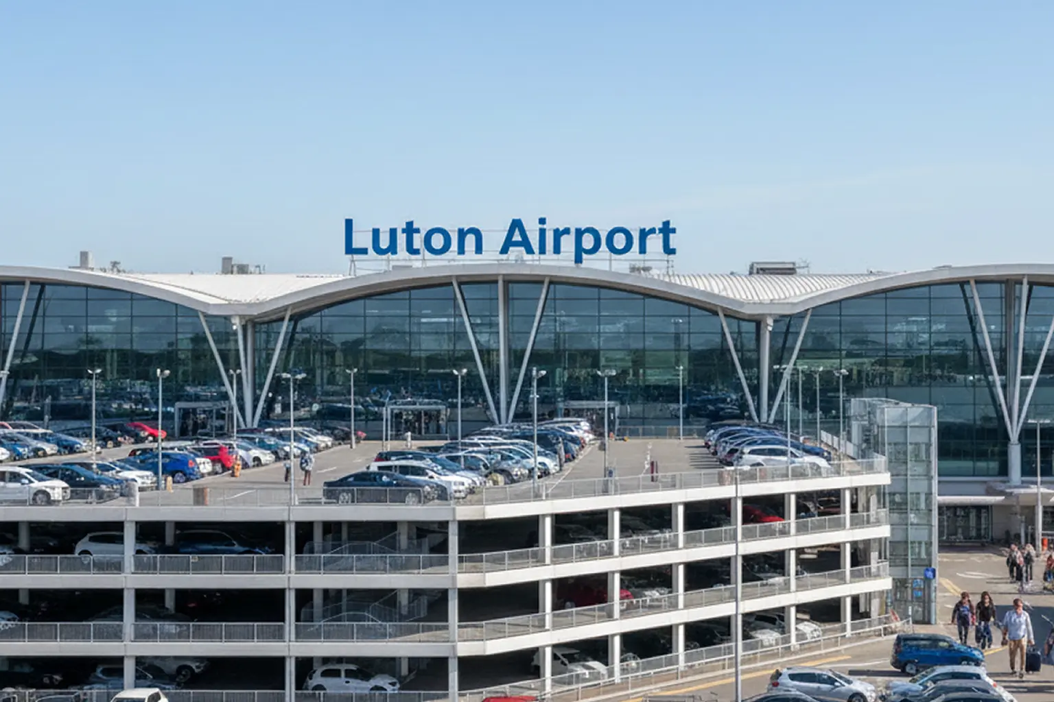 Luton Airport Parking Background - Compare Luton long stay parking and short stay parking